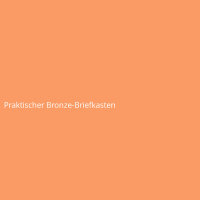 Praktischer Bronze-Briefkasten