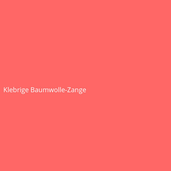 Klebrige Baumwolle-Zange