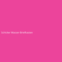 Schicker Wasser-Briefkasten