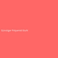 G&uuml;nstiger Polyamid-Stuhl