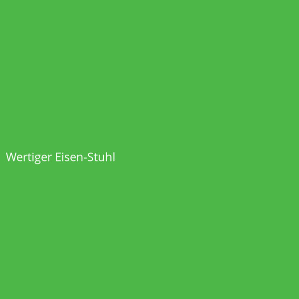 Wertiger Eisen-Stuhl