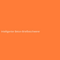 Intelligenter Beton-Briefbeschwerer