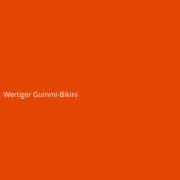 Wertiger Gummi-Bikini