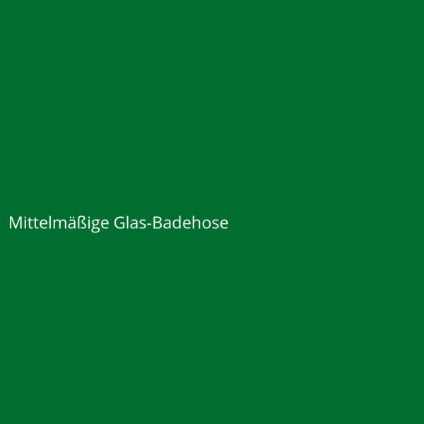 Mittelm&auml;&szlig;ige Glas-Badehose