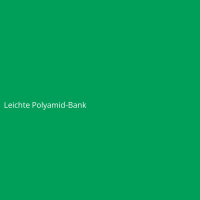 Leichte Polyamid-Bank